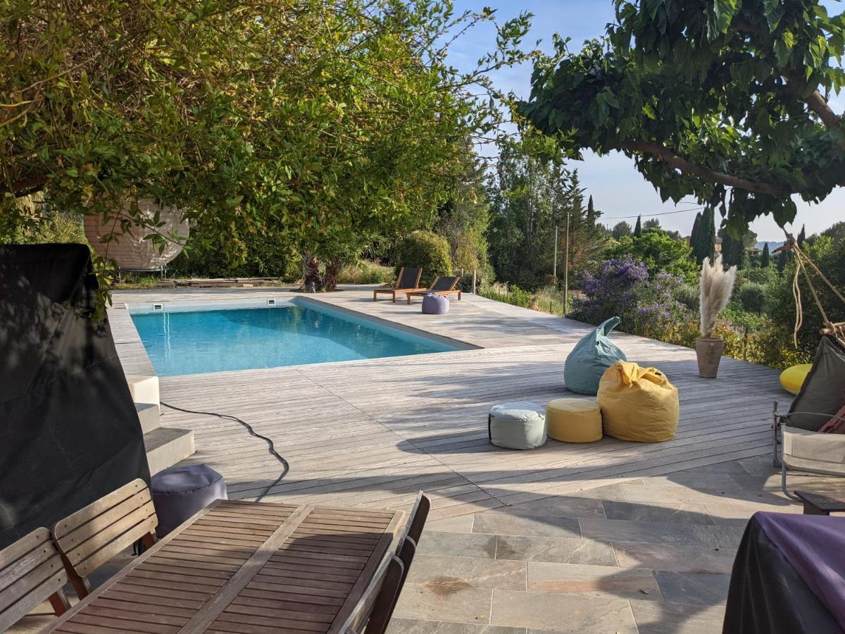 Studio Independant, Acces Piscine Leilighet Le Castellet  Eksteriør bilde